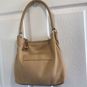 KATE SPADE TAN LEATHER HANDBAG